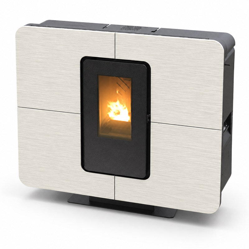 Thermorossi Pelletofen Slimquadro 11 Evo Gres mit 11,1 kW