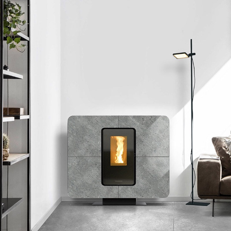 Thermorossi Pelletofen Slimquadro 11 Evo Gres mit 11,1 kW