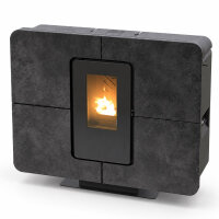 Thermorossi Pelletofen Slimquadro 11 Evo Gres mit 11,1 kW