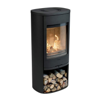 Contura 910 Style  schwarz, Speckstein, Glasfront 6 kW