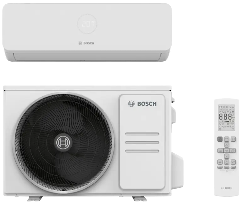 Bosch Climate 3200i Split-Klimaanlagen – Sets zum Kühlen und Heizen