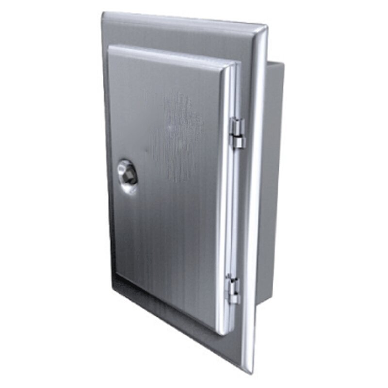 Edelstahlschornstein Edelstahltür Einwandig DR 200 x 300 mm