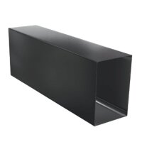 Edelstahlschornstein Kastenverlängerung Einwandig Z...