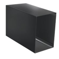 Edelstahlschornstein Kastenverlängerung Einwandig Z...