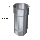 Edelstahlschornstein Längenelement 330 mm Einwandig DN 80 - 300 mm