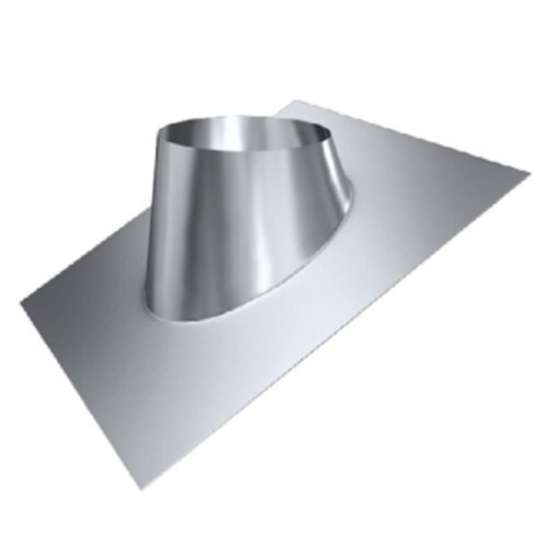 Edelstahlschornstein Dachdurchführung 20°- 35° einwandig Universal DN 80 - 300 mm