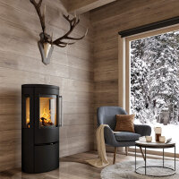 TermaTech TT23RG Kaminofen Stahl schwarz 5,6 kW