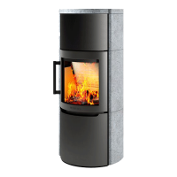 Kaminofen Wiking Mala 6 - 4,5 kW Stahl Schwarz oder Grau...