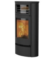 Kaminofen Lotus Jubilee 35 mit Warmhaltefach 7 kW in...