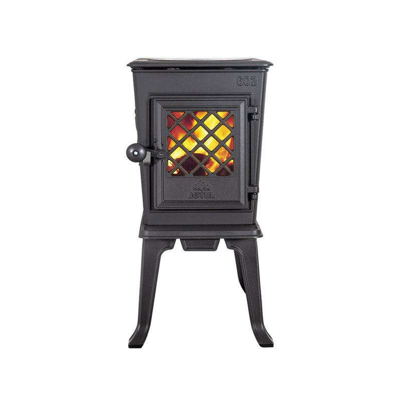 Kaminofen Jøtul F 602 ECO BP mit Kochplatte aus Gusseisen 4,9 kW