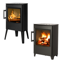 Kaminofen WIKING Mini 2 Serie &ndash; wandh&auml;ngend, mit Sockel oder F&uuml;&szlig;en | 4,5 kW