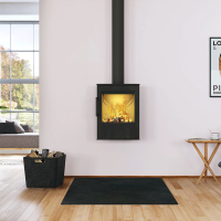 Kaminofen Wiking Mini 2 Wandhängend 4,5  kW – Schwarz oder Grau