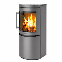 Kaminofen WIKING Mala 4 | 4,5 kW mit Stahl- oder Natursteinverkleidung in Schwarz oder Grau
