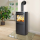 Kaminofen Wiking Pala 4 - 7 kW,  In Grau oder Schwarz erh&auml;ltlich