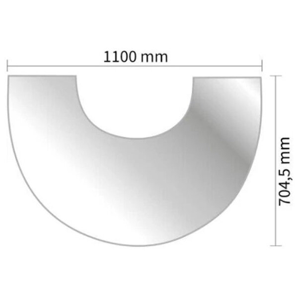 Austroflamm Glasvorlegeplatte Clou Xtra