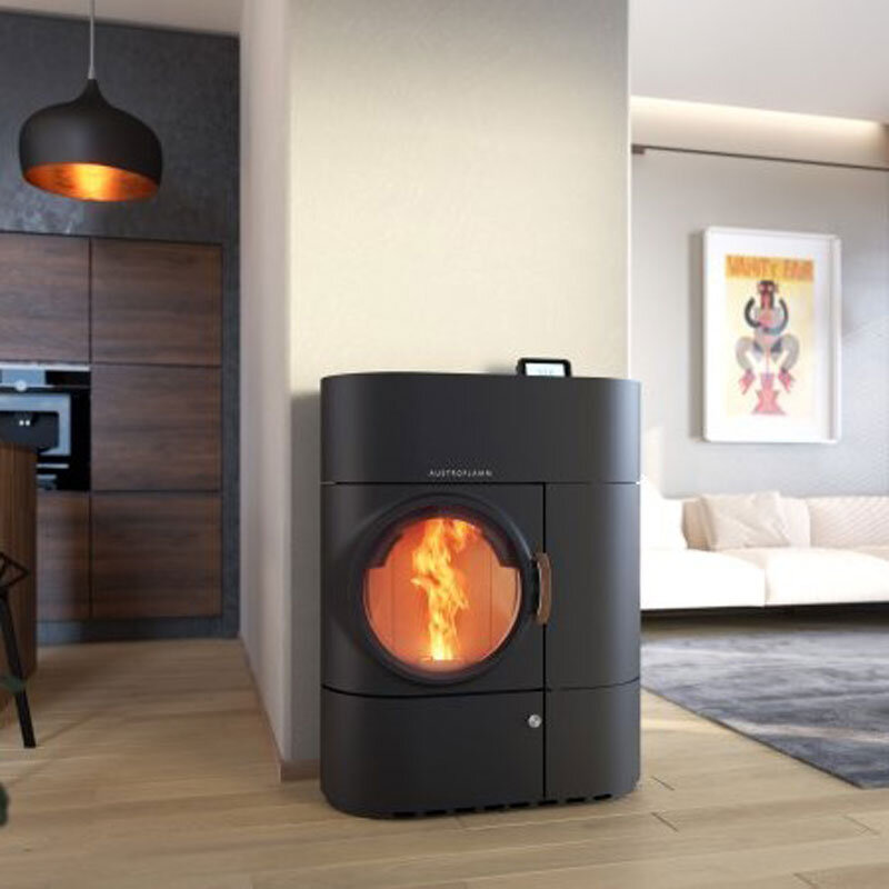 Hybridofen Austroflamm Clou Duo 7 kW  inkl. gratis WLAN-Modul
