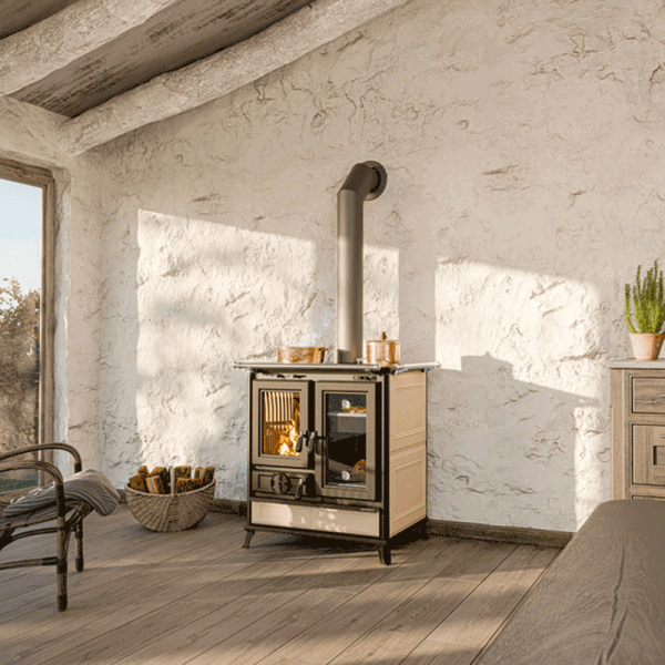 Thermorossi Melissa Evo Küchenofen – Maiolica Keramik 8,2 kW