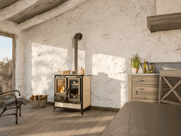 Thermorossi Melissa Evo Küchenofen – Maiolica Keramik 8,2?kW