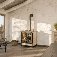 Thermorossi Melissa Evo Küchenofen – Maiolica...