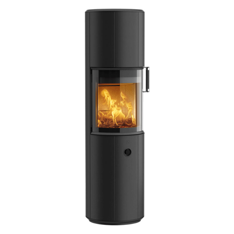 Kaminofen Scan 67 - 1600 Schmaler Holzofen mit selbstregelnder Feuerungstechnik