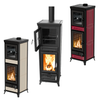 Thermorossi Anna EVO5 Stahl – Holzofen mit Backfach...