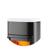 Wiking Pala 6 Naturstein Topplatte weiß