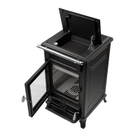 Kaminofen Thermorossi Filo Evo mit 10,8 kW aus Stahl und...