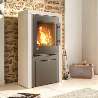 Drooff IMOLA SP Kaminofen 8,0 kW – PremiumWhite mit...