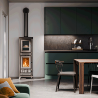 Kaminofen Thermorossi Agnese EVO 5 mit 7,3 kW in verschiedenen Ausf&uuml;hrungen