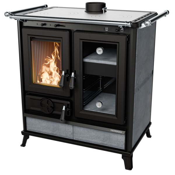 Thermorossi Melissa Evo Stone Speckstein Küchenofen mit Doppelbackfach 8,2 kW