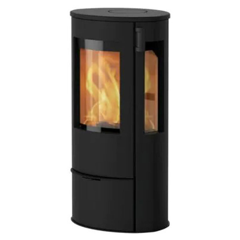 Kaminofen Lotus Liva 5 G mit Seitenscheiben 5 kW 3 Griffvarianten wählbar