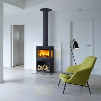 Kaminofen Jøtul F 520 mit 7,0 kW und Seitenscheiben