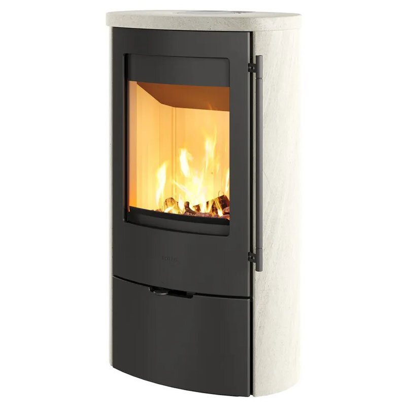 Kaminofen Lotus Jubilee 25 6,5 kW – wählbare Seitenverkleidungen