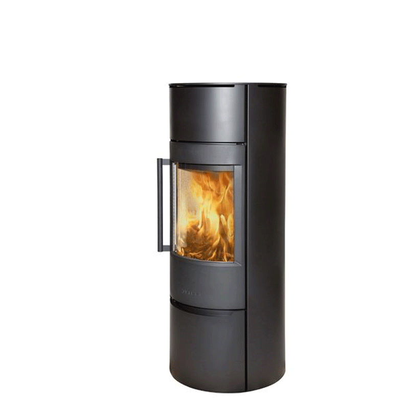 Kaminofen WIKING Luma 6 | 7 kW mit Naturstein- oder Stahlverkleidung