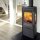 Kaminofen TermaTech TT30G 5 kW mit Gussboden, Gusstür und Gusstopplatte
