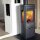 Kaminofen TermaTech TT30G 5 kW mit Gussboden, Gusstür und Gusstopplatte