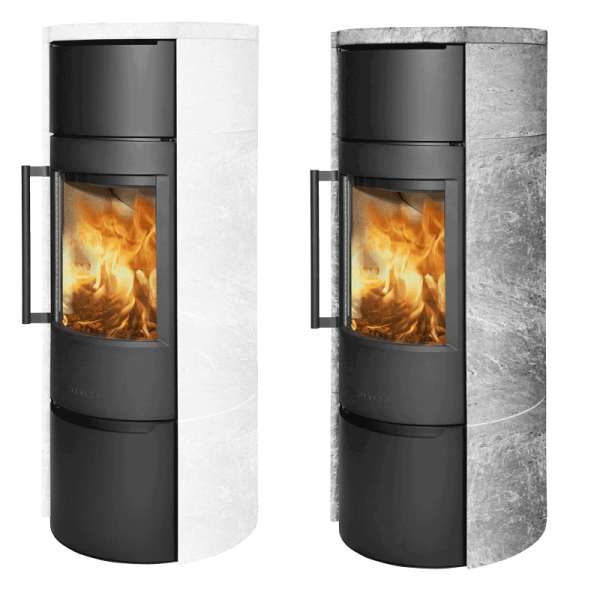 Kaminofen Wiking Luma 6 - 7 kW – Natursteinverkleidung & Wärmespeicher optional