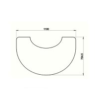 Austroflamm Glasvorlegeplatte Clou Pellet