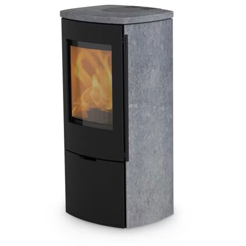 Kaminofen Lotus Mondo 30 Speckstein 5,9 kW 3 Griffvarianten wählbar