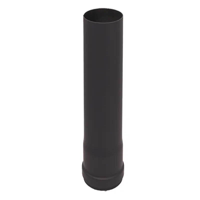 Pelletrohr Rauchrohr Längenelement 500 mm Senotherm schwarz