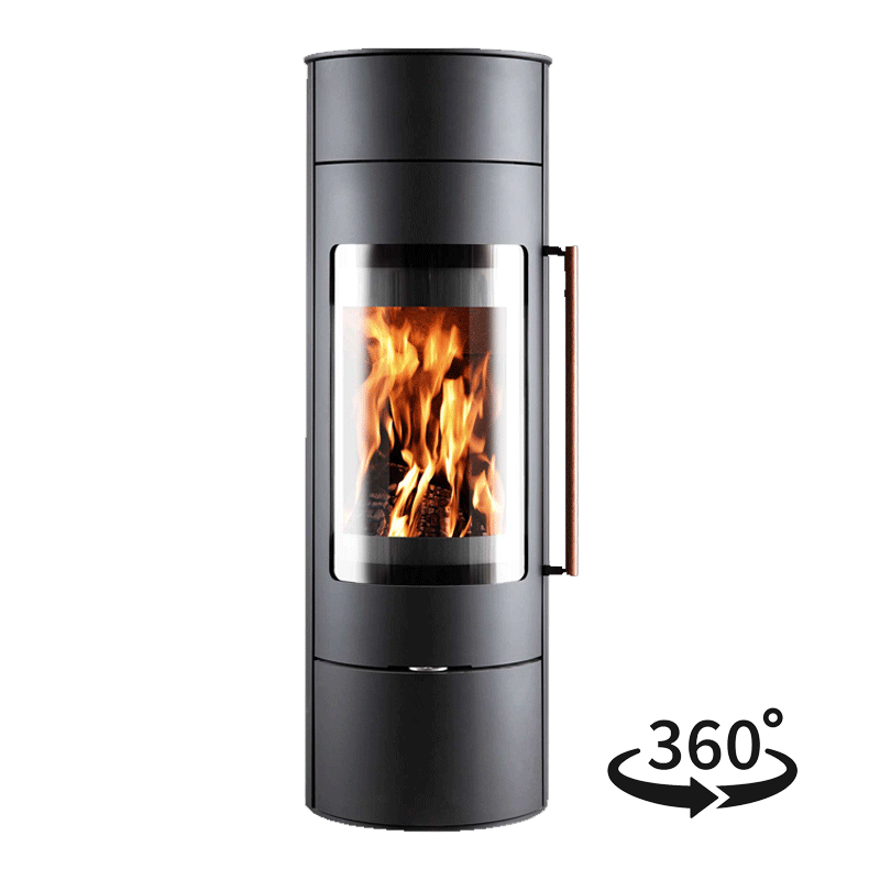 Kaminofen Novaline Aria 6 kW – drehbar mit Speicheroption