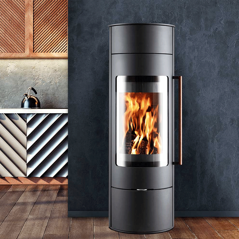 Kaminofen Novaline Aria 6 kW – drehbar mit Speicheroption