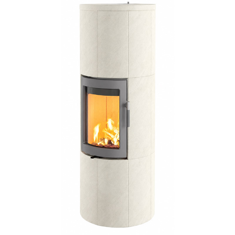 Lotus Kaminofen Maestro 152 mit 6 kW in verschiedenen Verkleidung