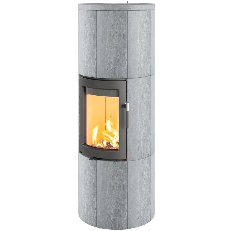Lotus Kaminofen Maestro 152 mit 6 kW in verschiedenen Verkleidung