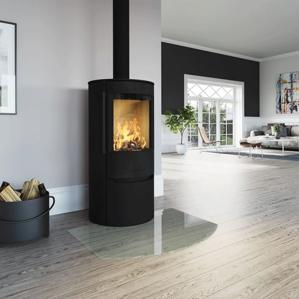 Wiking Luma 4 Kaminofen – 7?kW in Stahl oder mit Natursteinverkleidung