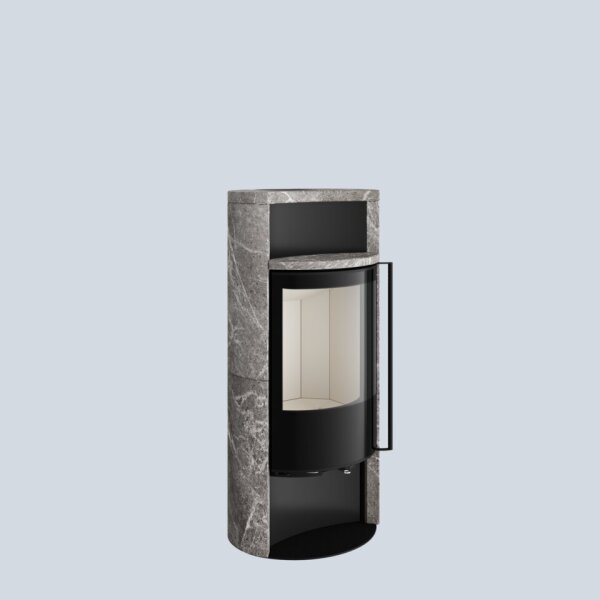 Kaminofen Spartherm Sino City 5,9 kW in 3 verschiedenen Steinvarianten erhältlich