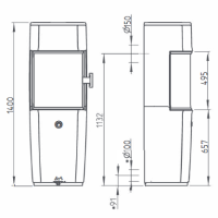 Kaminofen Jøtul F 174 – Gusseisen & Clean Burn Technologie