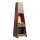 Jøtul Loke Corten Terrassenofen – Outdoor-Feuerstelle mit Stauraum & Grilloption