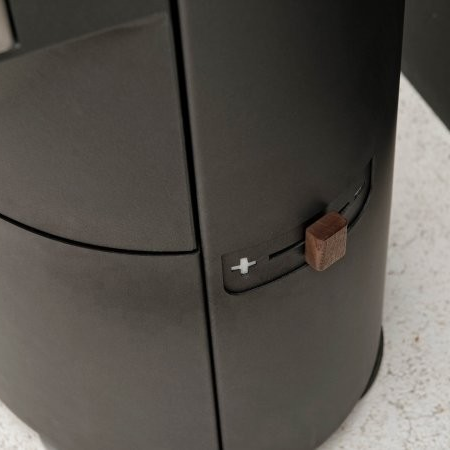 Kaminofen Austroflamm Clou Xtra 8 kW mit Gusstür und Wärmespeicher