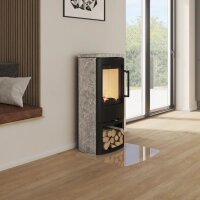TermaTech TT44S Kaminofen "Classic" Marmoriert Speckstein 4,8 kW